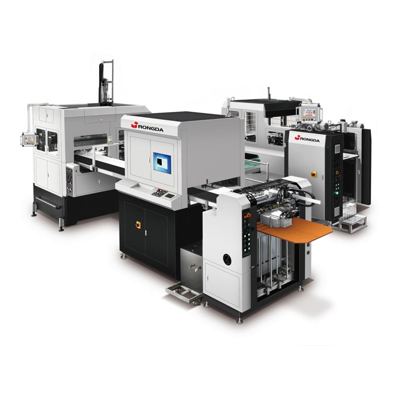 Avtomatski stroj za izdelavo luksuznih škatel